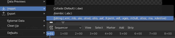 Blender VSE IO
